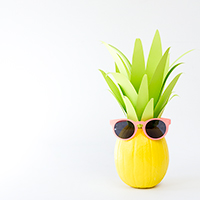 DIY Pineapple Pumpkin