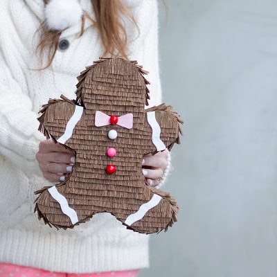 DIY Gingerbread Man Piñata DIY Gingerbread Man Piñata