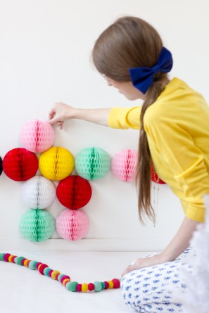 DIY Honeycomb Christmas Tree