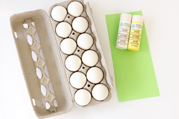 DIY Pineapple Easter Eggs