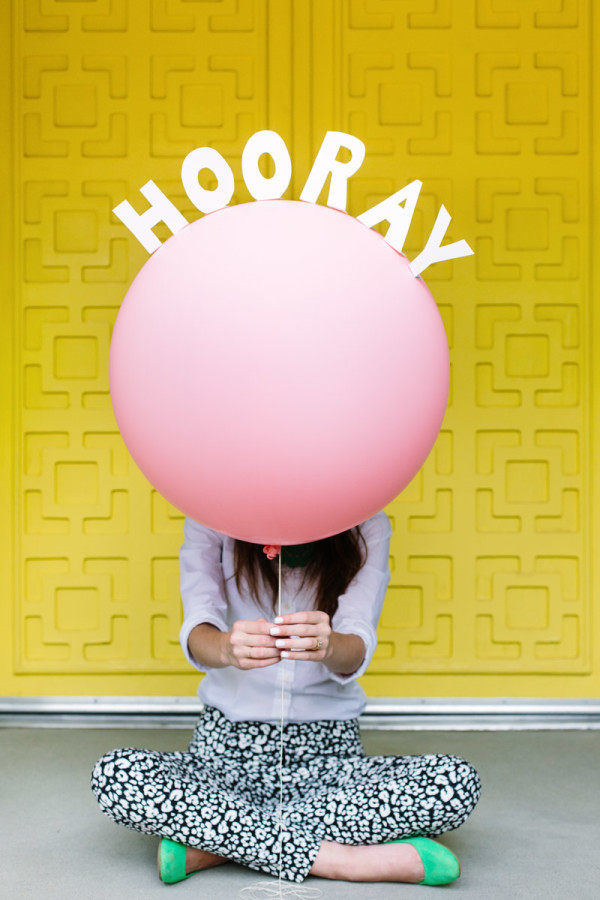 DIY Pop-Up Message Balloons