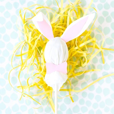 DIY Easter Bunny Lollipops DIY Easter Bunny Lollipops