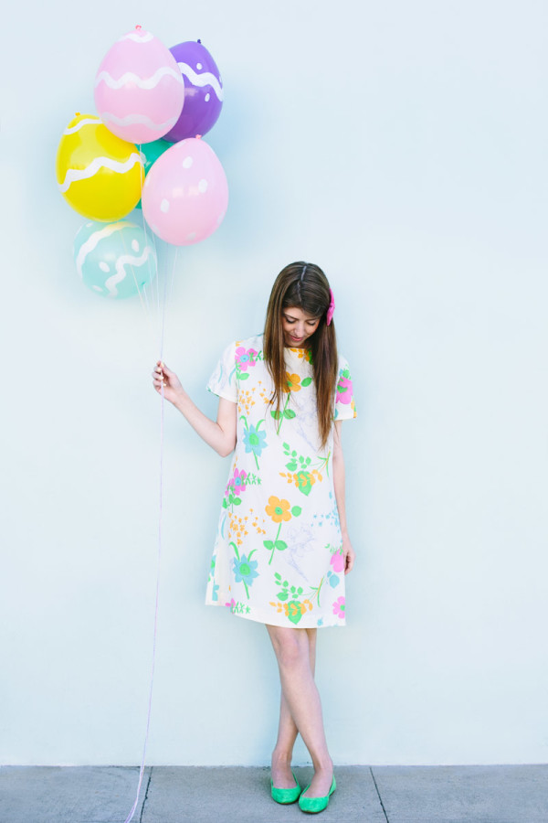 DIY Easter Egg Balloons