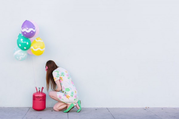 DIY Easter Egg Balloons