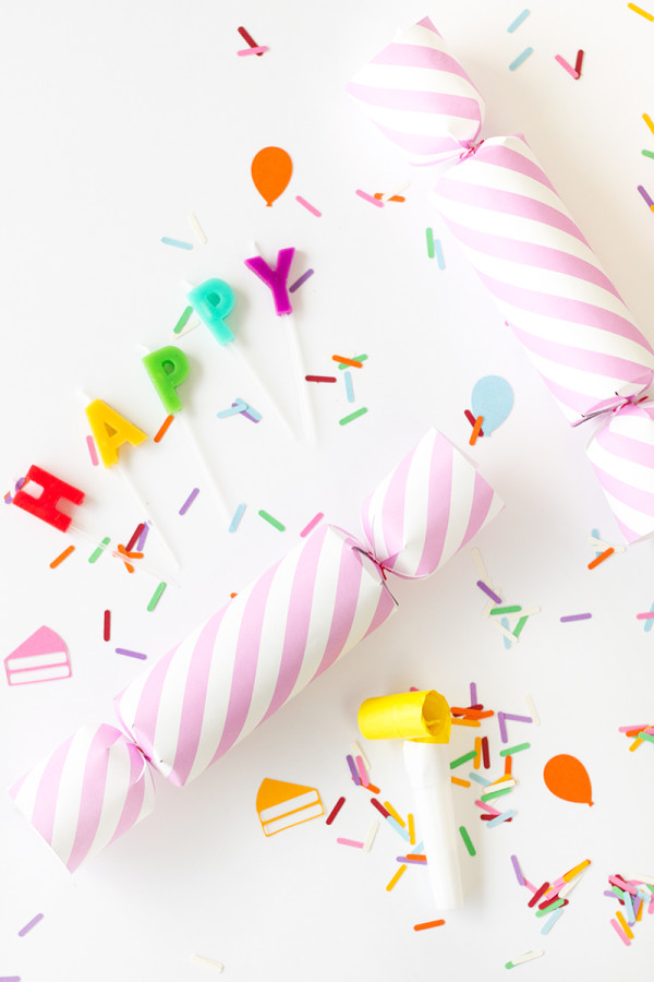 DIY Birthday Confetti Poppers