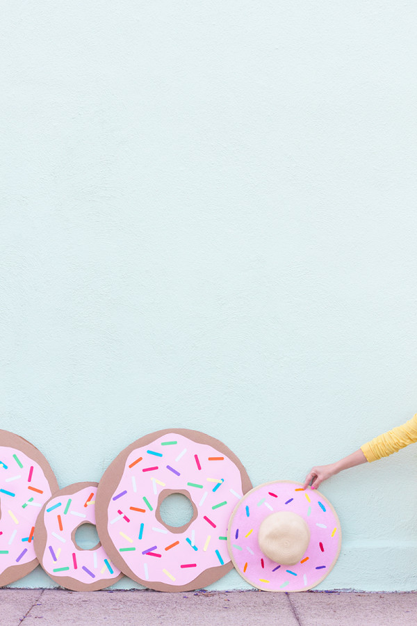 DIY Donut Floppy Hat