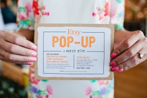 Etsy Pop-Up at West Elm LA with Studio DIY