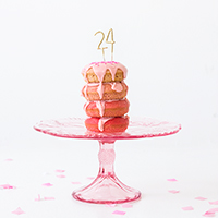 Ombre Donut Layer Cake