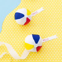 DIY Beach Ball Surprise Balls