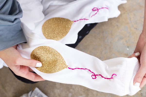DIY Balloon Elbow Patches