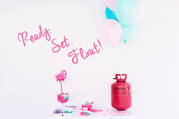 DIY Build Your Own Balloon Bar