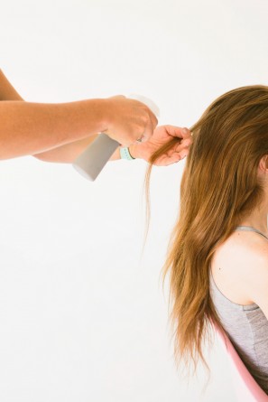 How-to: Hair Chalk for Brunettes