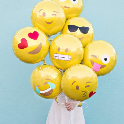 DIY Emoji Balloons Emoji