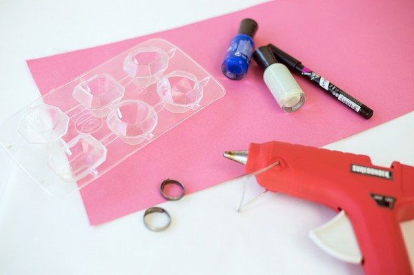 DIY Giant Gem Rings