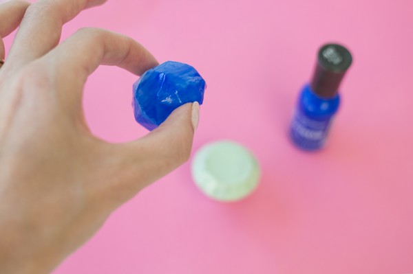 DIY Giant Gem Rings