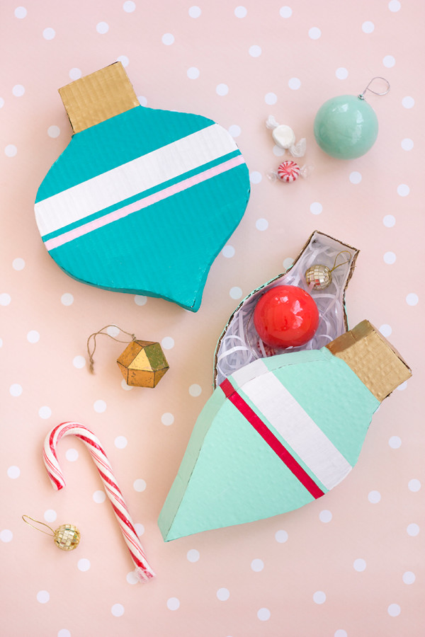 Cardboard Christmas ornaments