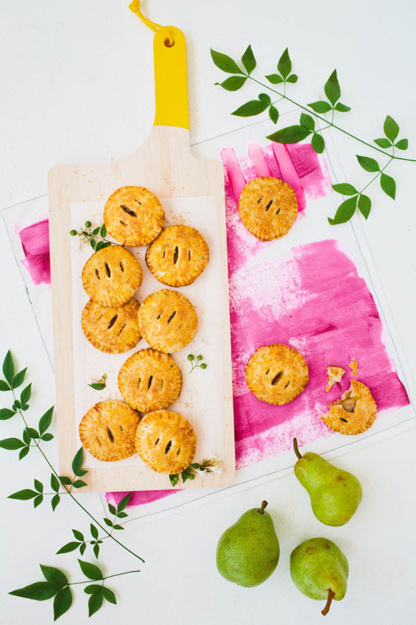 Vanilla-Cardamom Pear Hand Pies