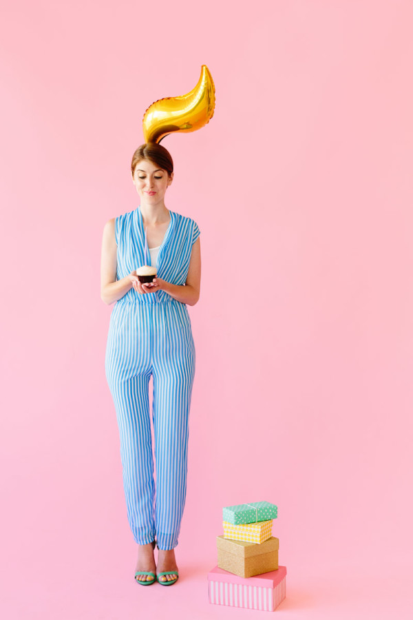 DIY Birthday Candle Costume
