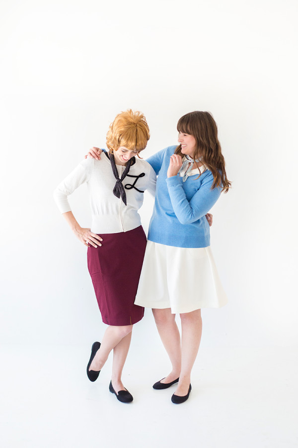 DIY Laverne & Shirley Costume