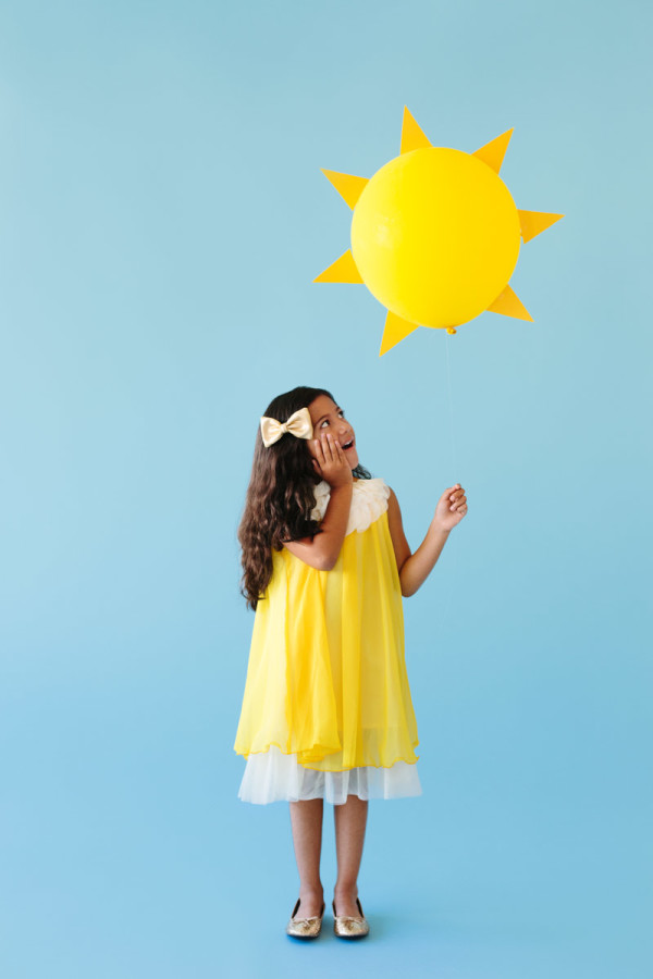 DIY Ray of Sunshine Costume