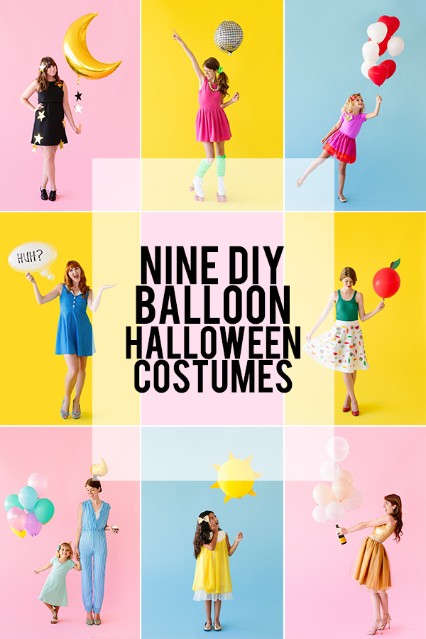 Nine DIY Balloon Halloween Costumes
