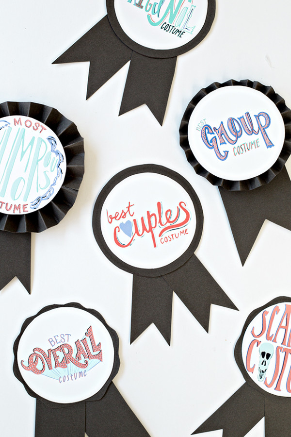 Free Printable Halloween Costume Awards