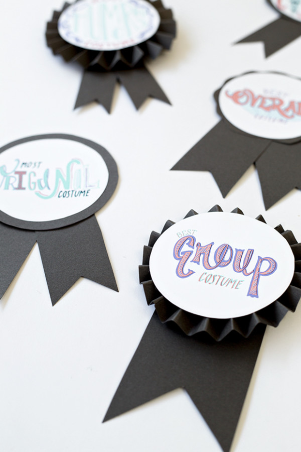 Free Printable Halloween Costume Awards