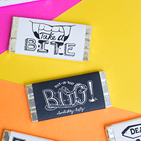 Halloween Chocolate Bar Free Printables