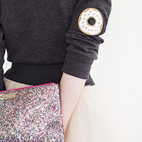 DIY Donut Elbow Patches