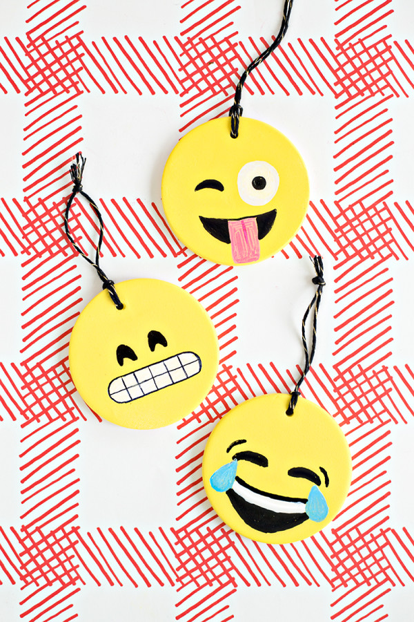 Emoji ornaments