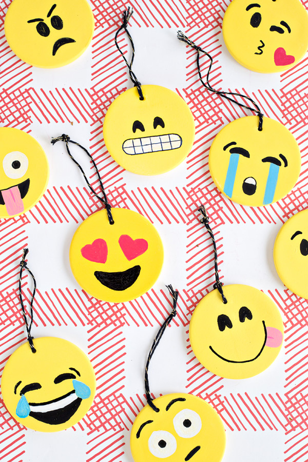 Emoji ornaments