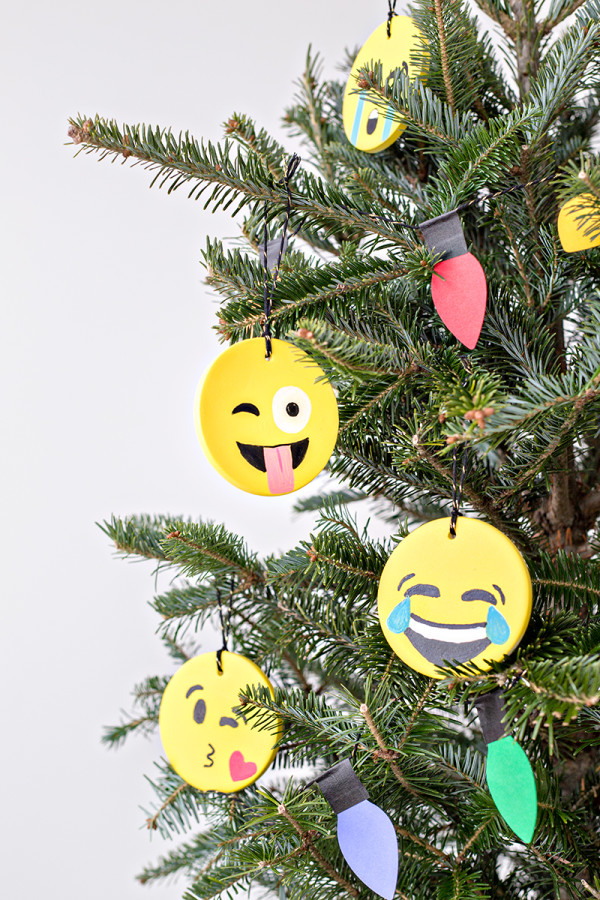 Emoji ornaments
