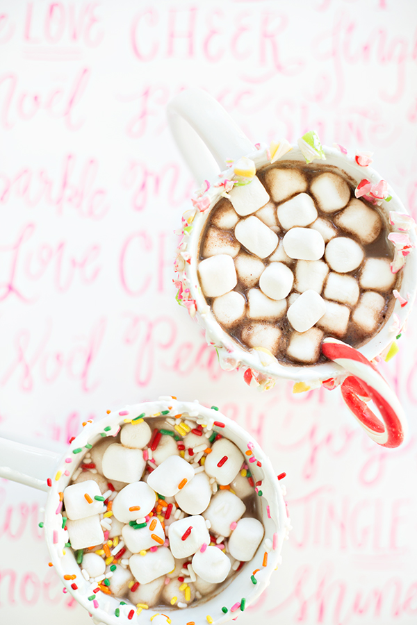 Three Colorful Ways to Drink Hot Chocolate