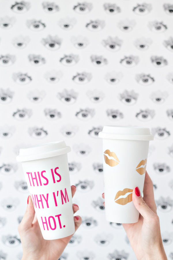DIY Travel Mugs