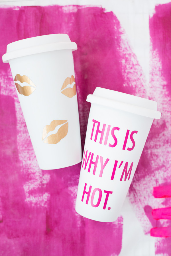 DIY Travel Mugs