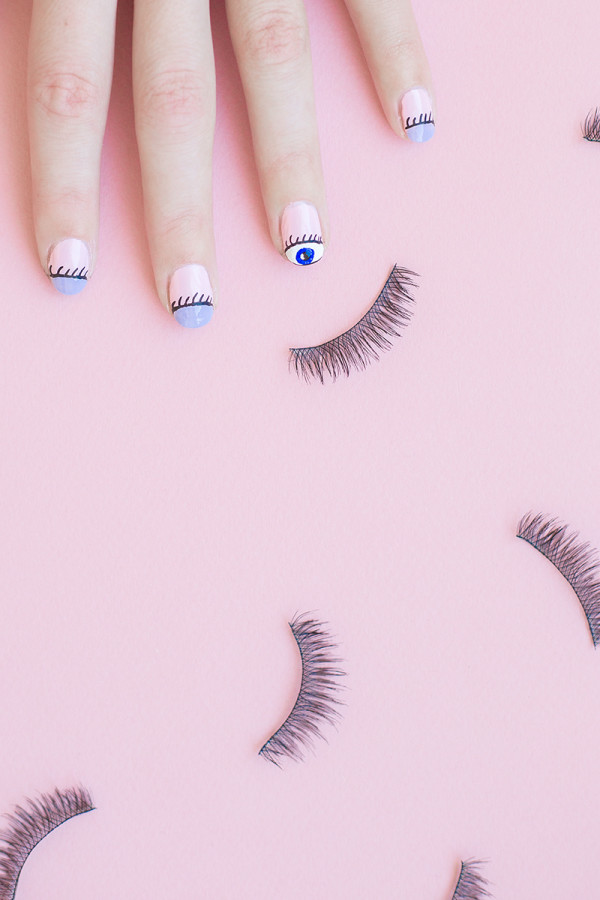 DIY "Wink Wink" Mani