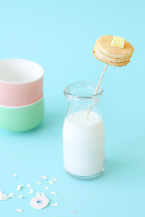 A glass of milk