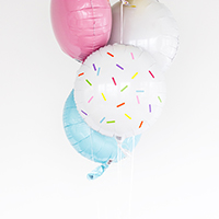 DIY Sprinkle Balloon Stickers