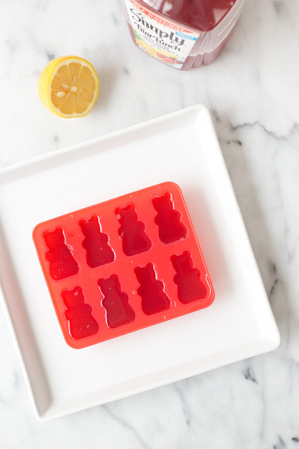 Gummy bear ice tray