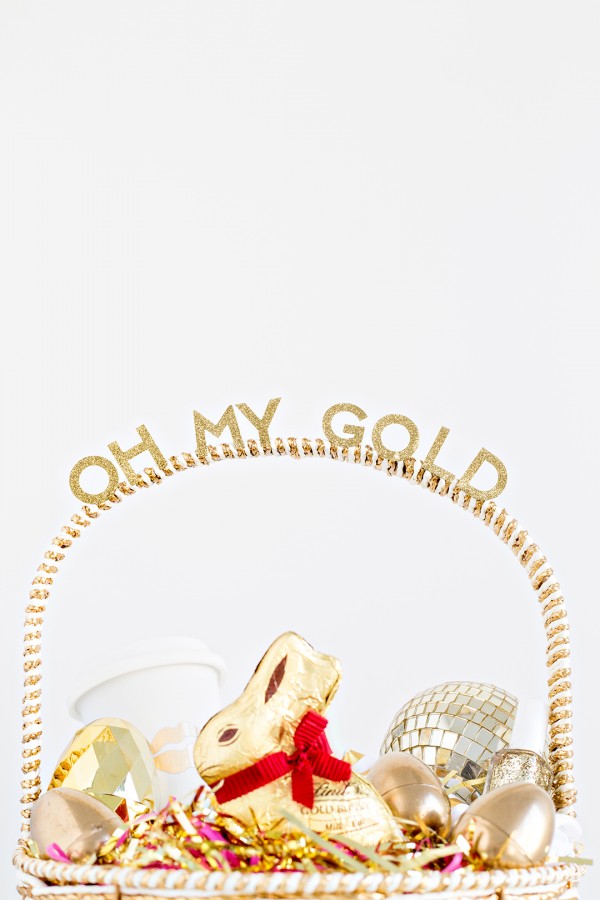 Oh My Gold! Easter Basket