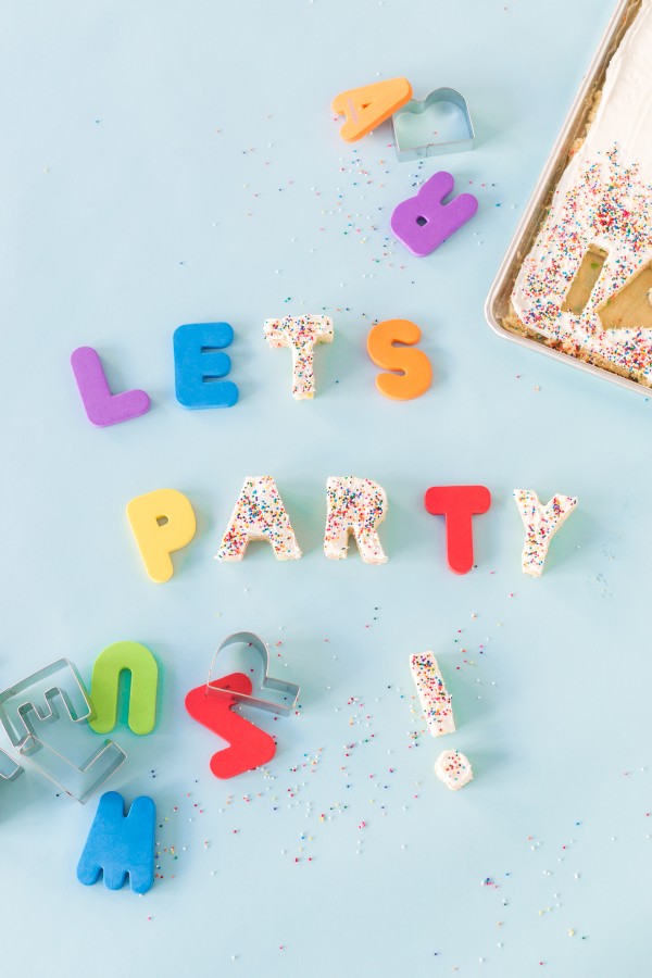 DIY Alphabet Cakes