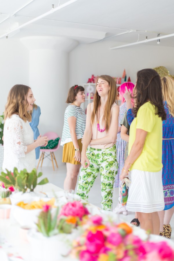 Women talking