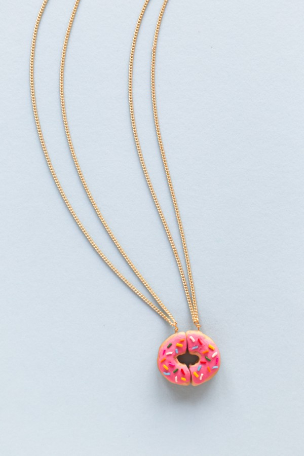 DIY Donut Friendship Necklaces