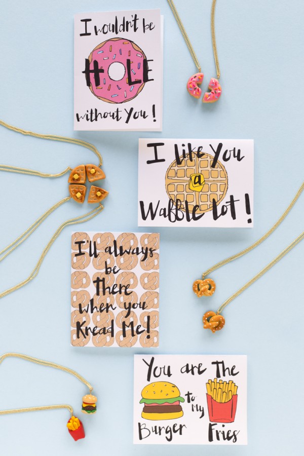 DIY Friendship Neckalces and Free Printables