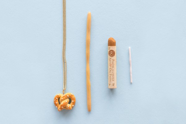 DIY Pretzel Friendship Necklaces