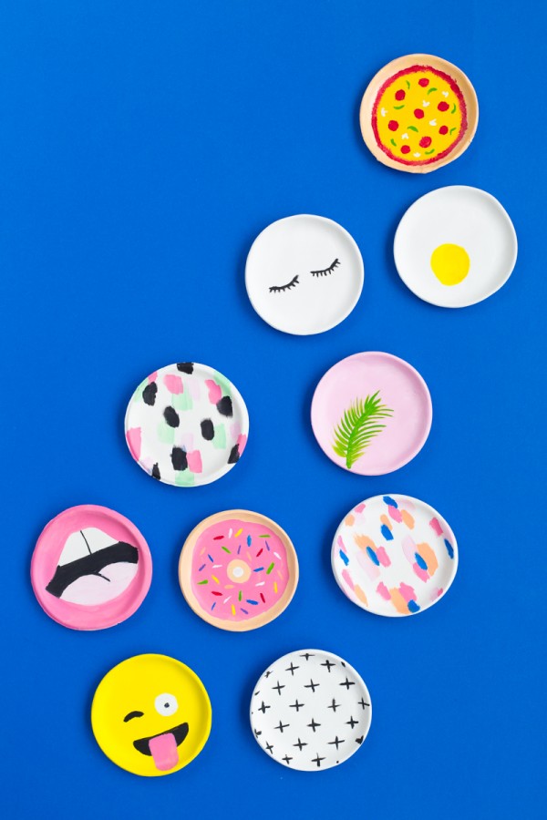 Colorful dishes