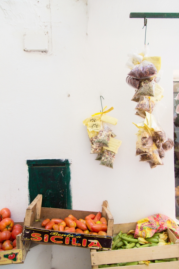 Fruits and snacks