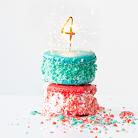 Pop Rocks Ice Cream Sandwiches