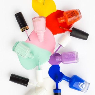 The Seven Best Summer Nail Colors Nail polish spilled