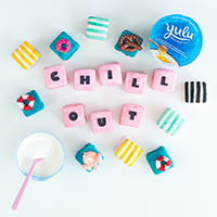 Snacks and yogurt 